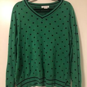 Liz Claiborne Polka Dot Sweater